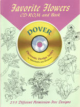 FAVORITE FLOWERS - CD Rom & Book