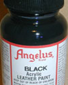 ANGELUS LEATHER PAINT - Black Shoe Paint