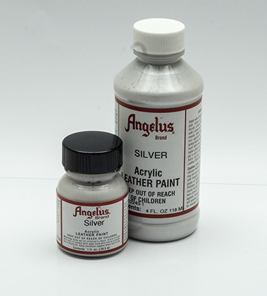 ANGELUS LEATHER PAINT - Silver Shoe 